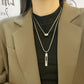 Fashionable Titanium Steel Sweater Chain Necklace