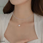 Pearluxe Double Layer Necklace